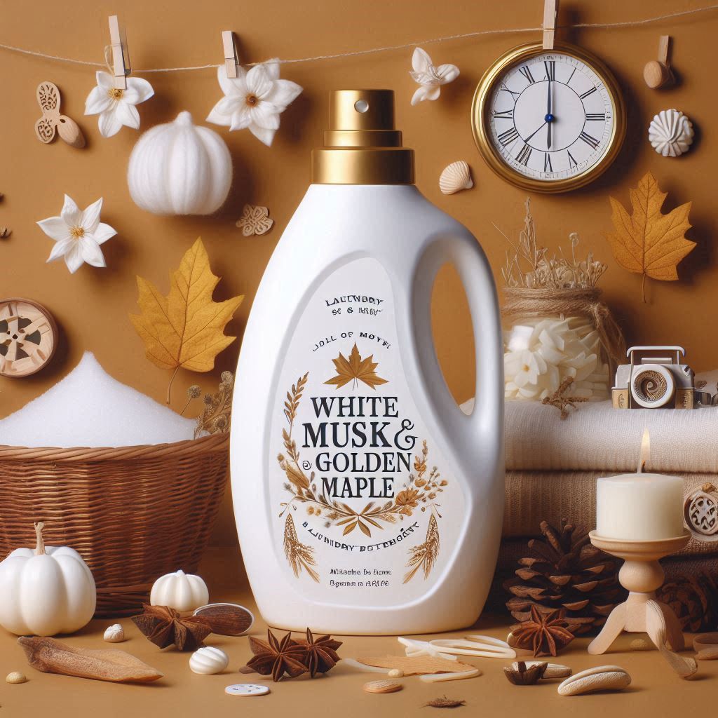 White mask and golden maple